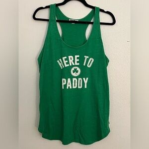 Tipsy Elves Green Tank Top